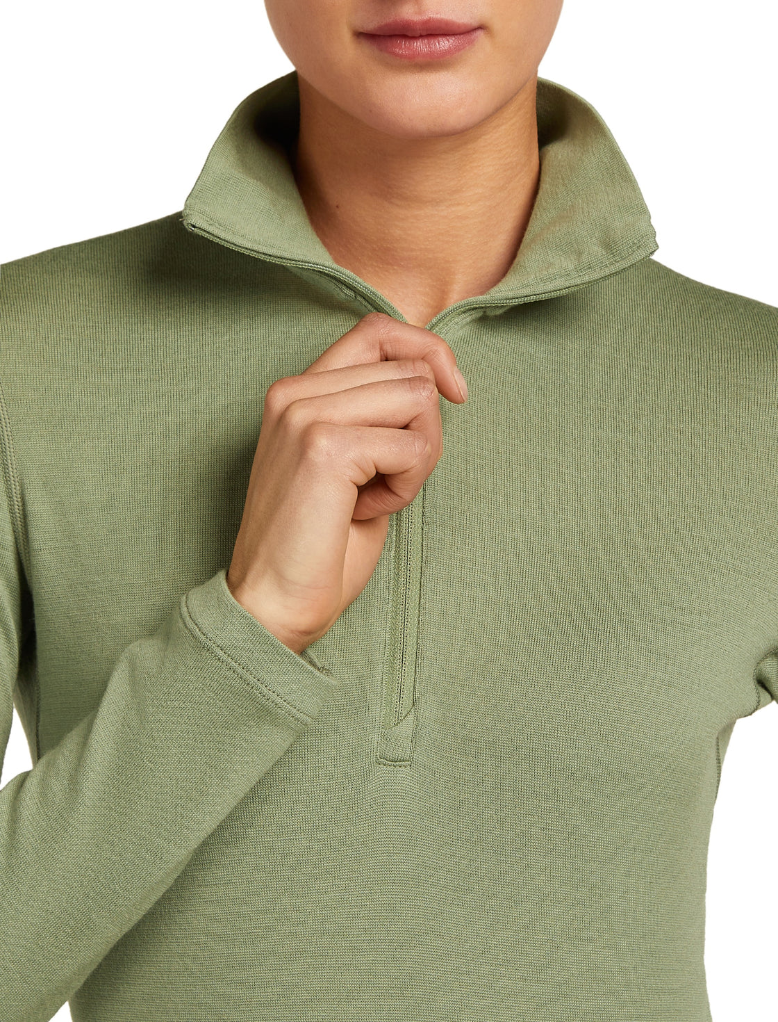Tech Thermo Merino Longsleeve Half Zip Damen 260