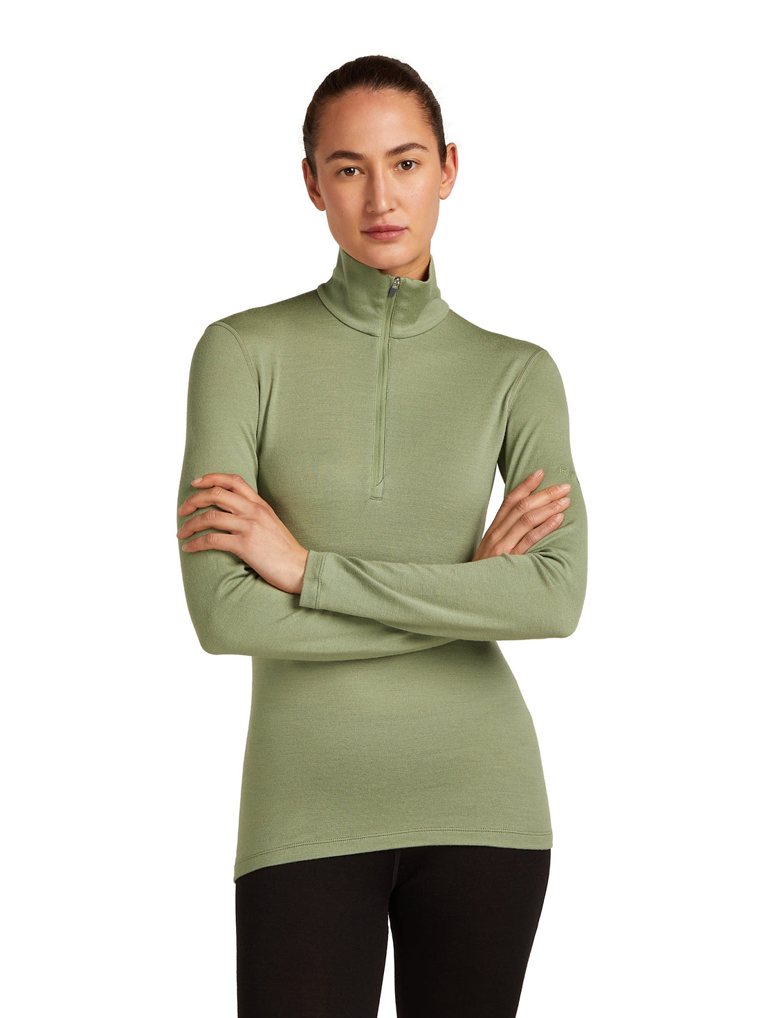 Tech Thermo Merino Longsleeve Half Zip Damen 260