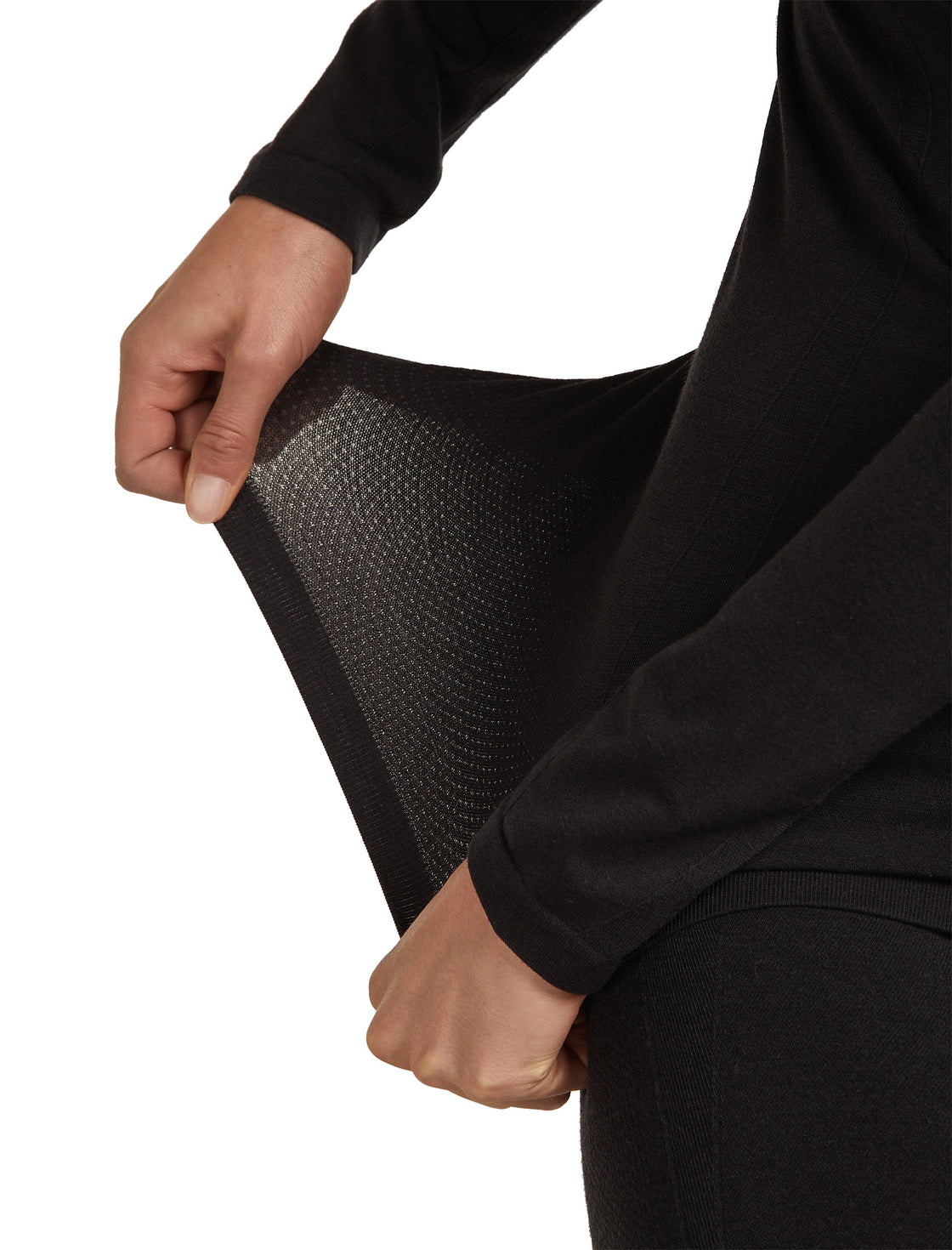 Merino-Tencel® Zoneknit Sans Couture Manches Longues 260 ♀