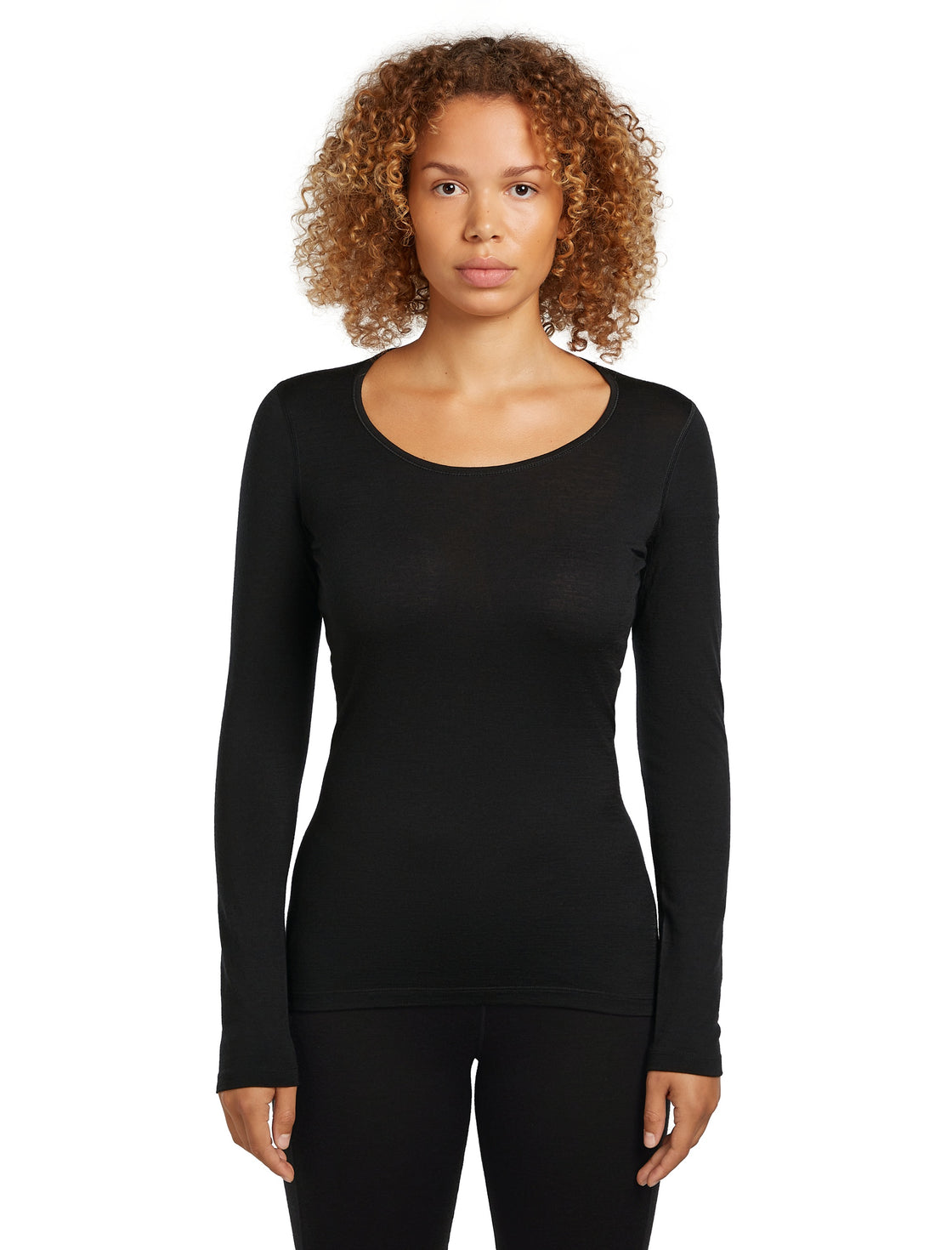 Oasis Merino Longsleeve Damen Scoop 200
