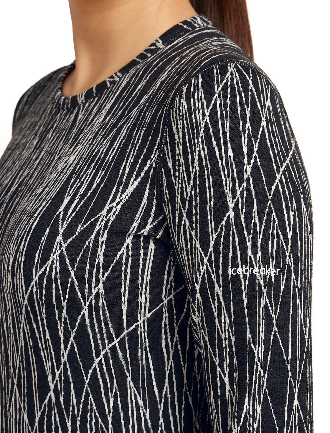 Vertex Merino Manches Longues Sur Piste 260 ♀