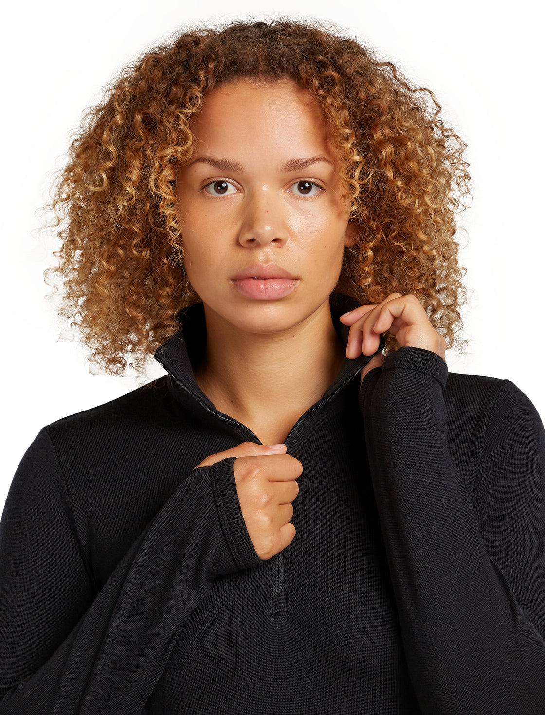 Original Merino Longsleeve Half Zip 320 ♀