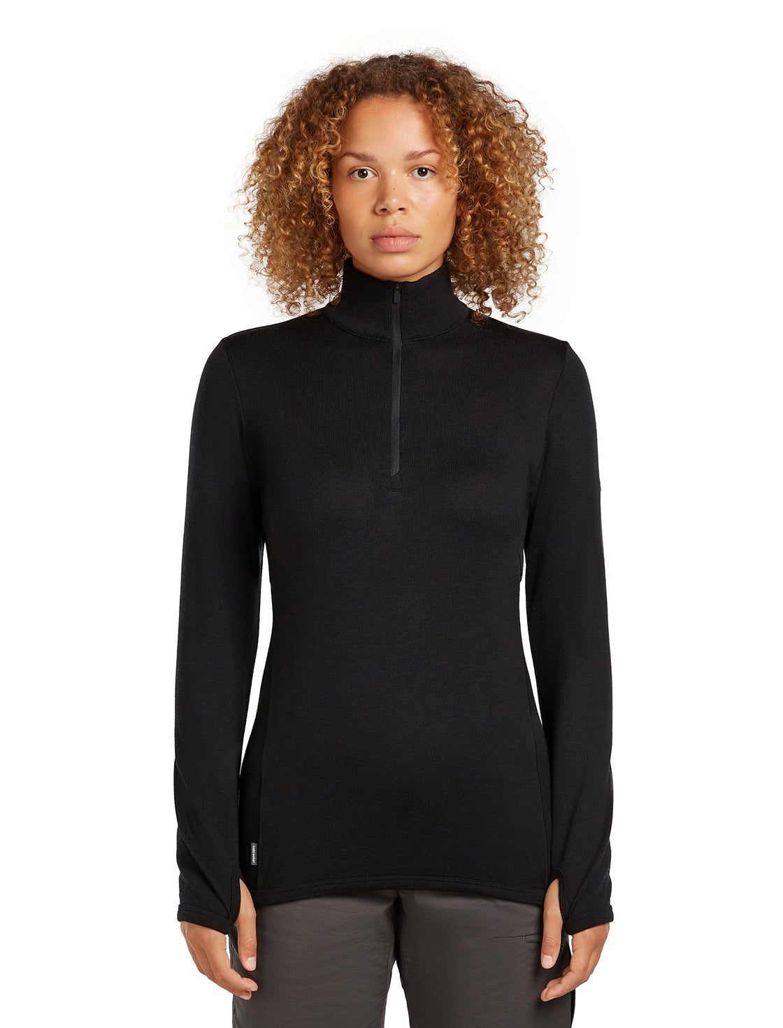Original Merino Longsleeve Half Zip 320 ♀