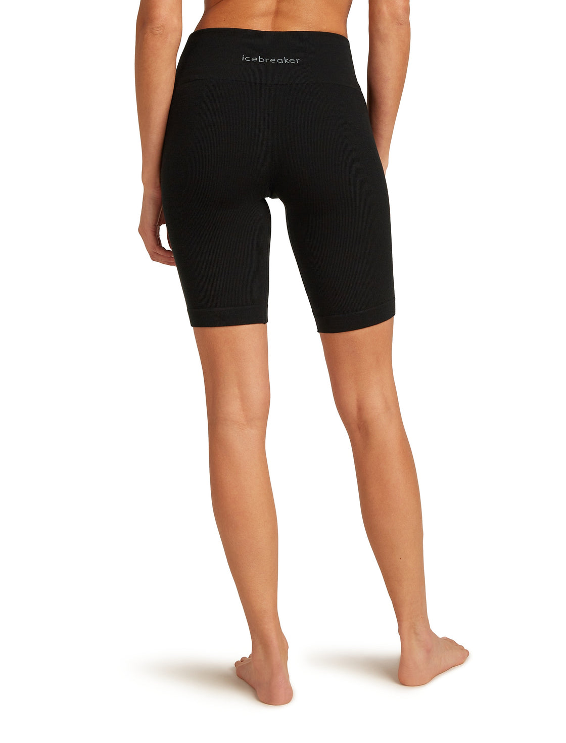 260 Seamless Rib 8” High Rise Shorts ♀ (Merino-Tencel®)