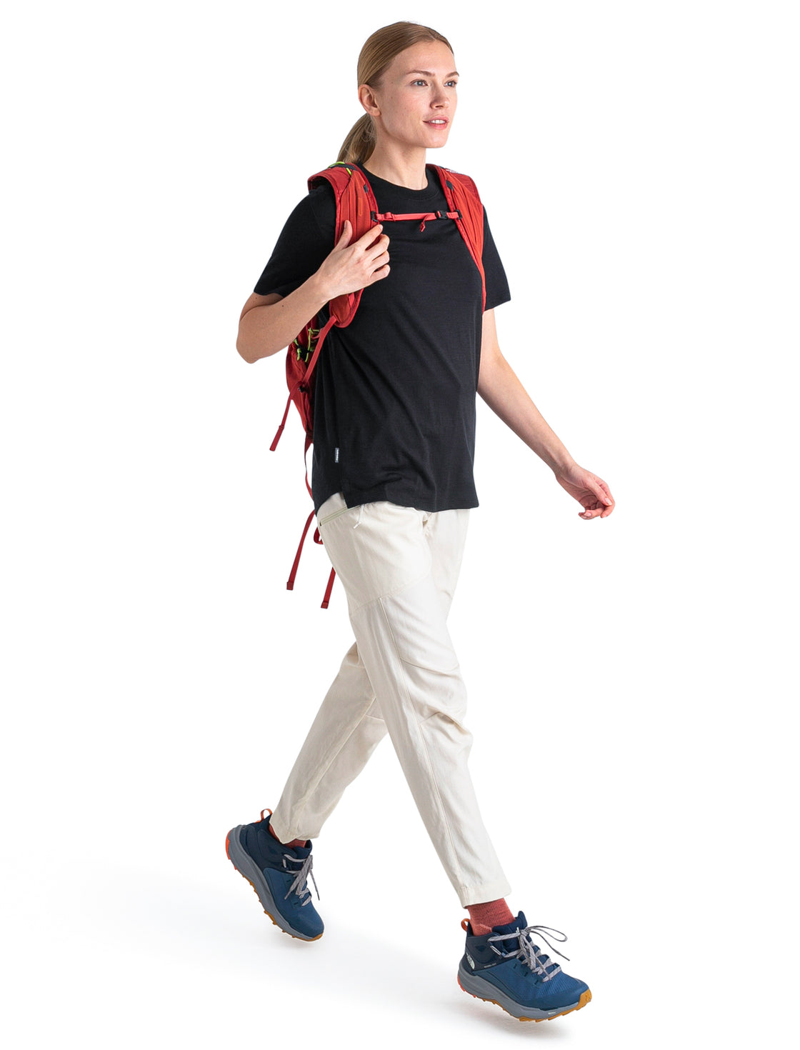 Tech Lite Relaxed Tee Shirt Merino 150 ♀