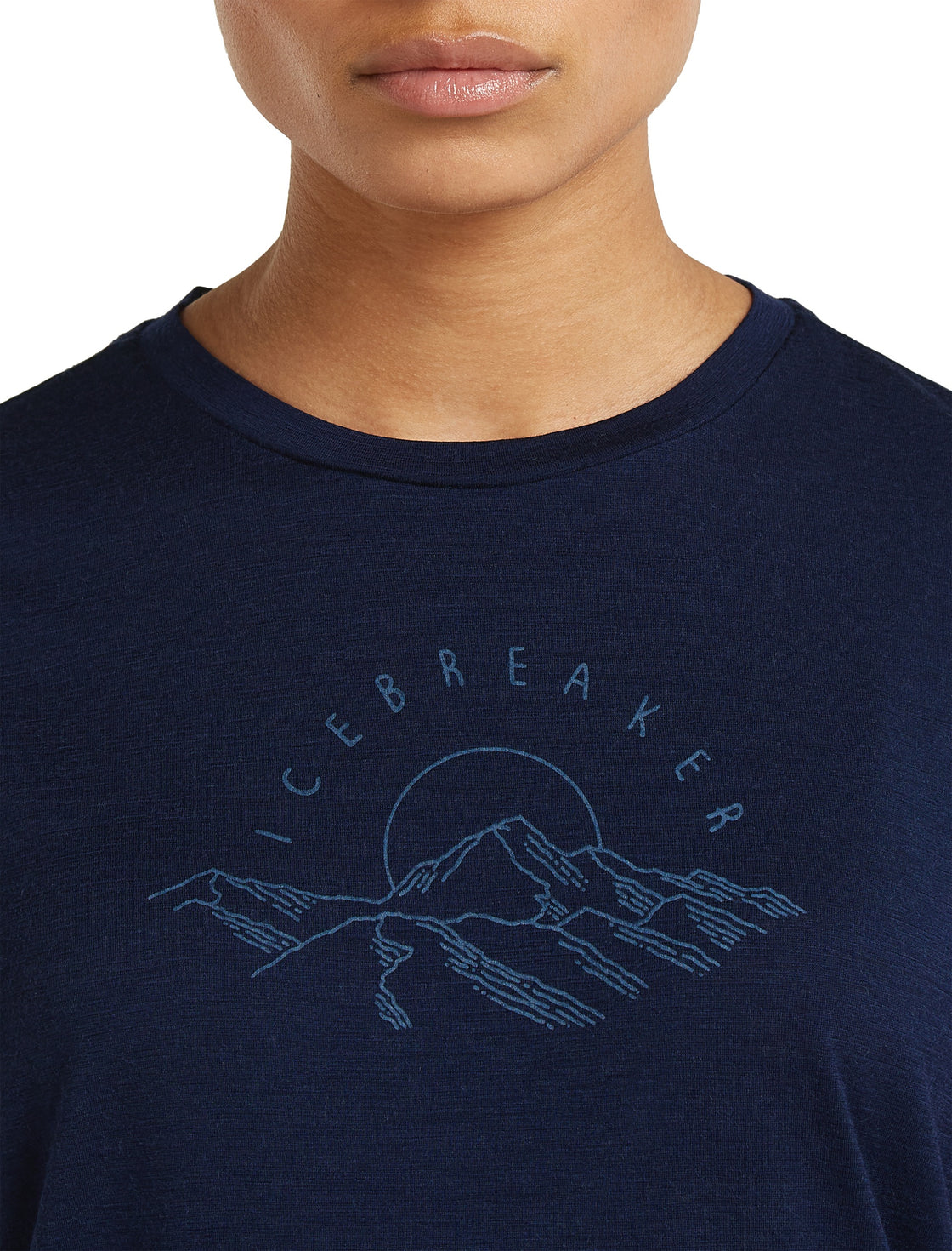 Tech Merino T-Shirt Sunrise Summit ♀