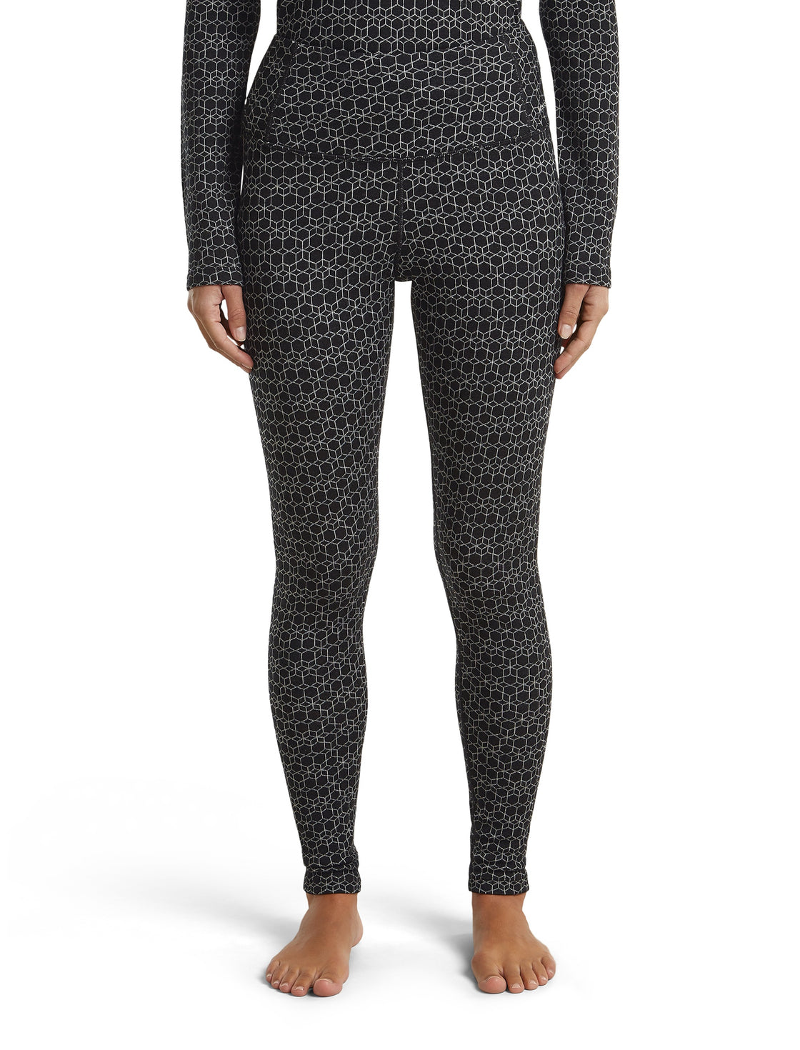 Vertex Merino 260 High Rise Leggings Alpine Geo ♀