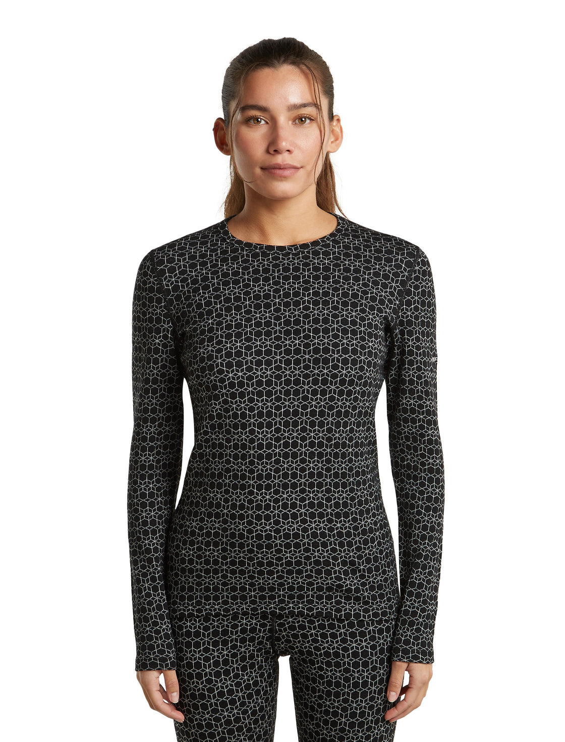 Women's Vertex Merino Longsleeve Delta Lines 260