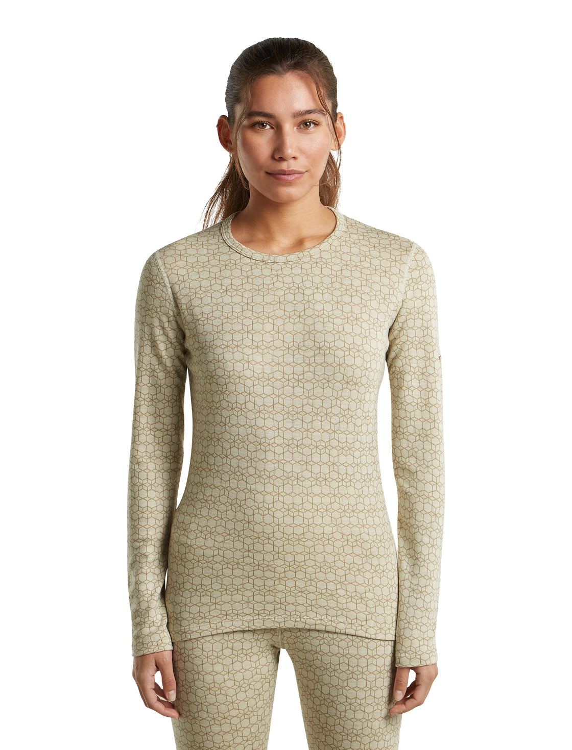 Women's Vertex Merino Longsleeve Delta Lines 260