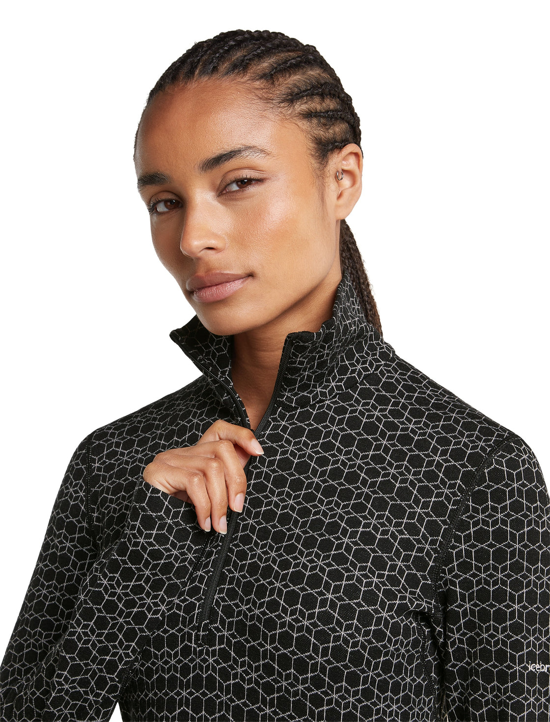 Vertex Merino 260 Half Zip Alpine Geo ♀