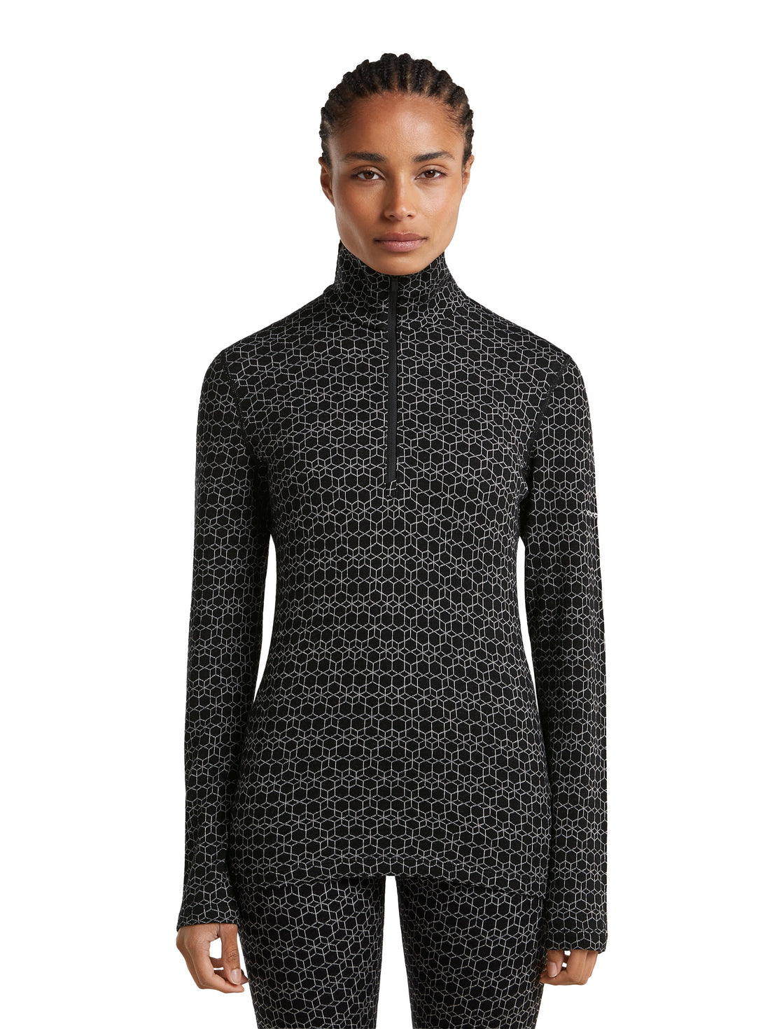 Vertex Merino 260 Half Zip Alpine Geo ♀