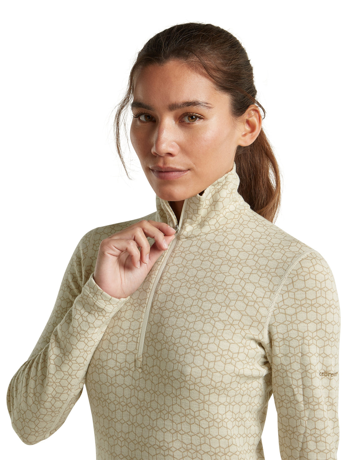 Vertex Merino 260 Half Zip Alpine Geo ♀