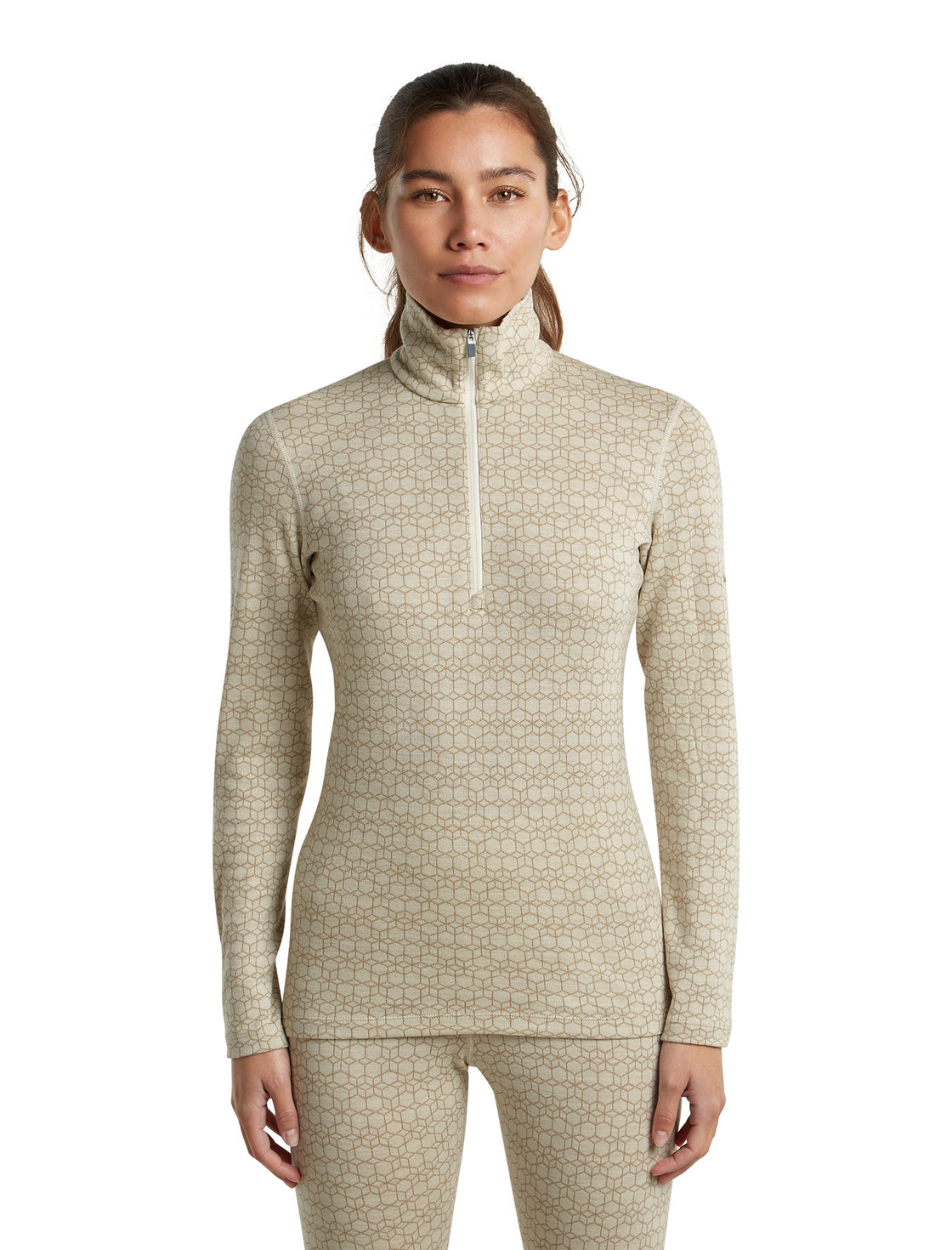 Vertex Merino 260 Half Zip Alpine Geo ♀