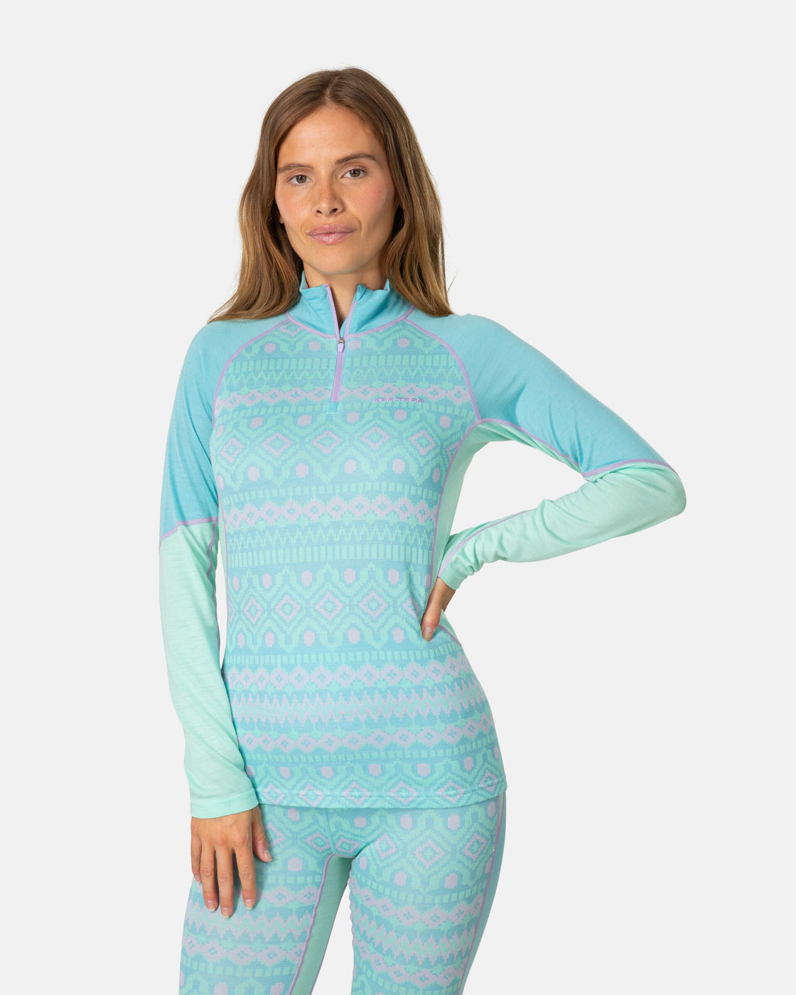 Tuva Half Zip Mérinos-Modal 235 ♀