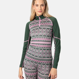 Malia Half Zip Merino-Tencel® 210 ♀