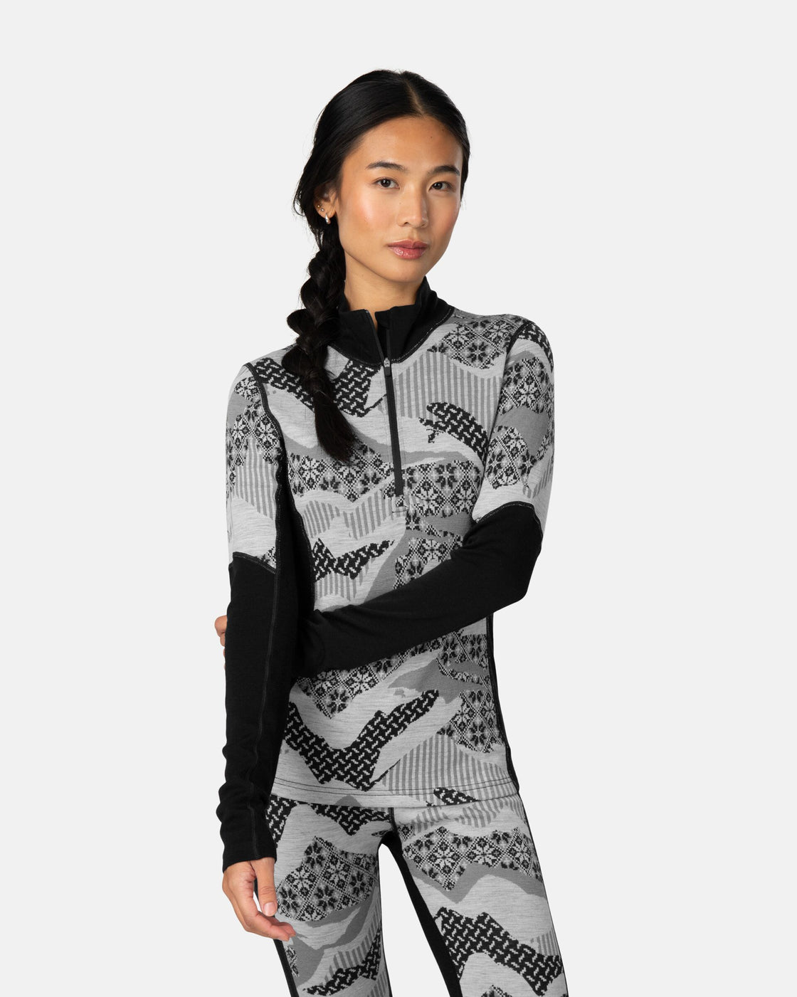 Olea Merino Half Zip 220 ♀