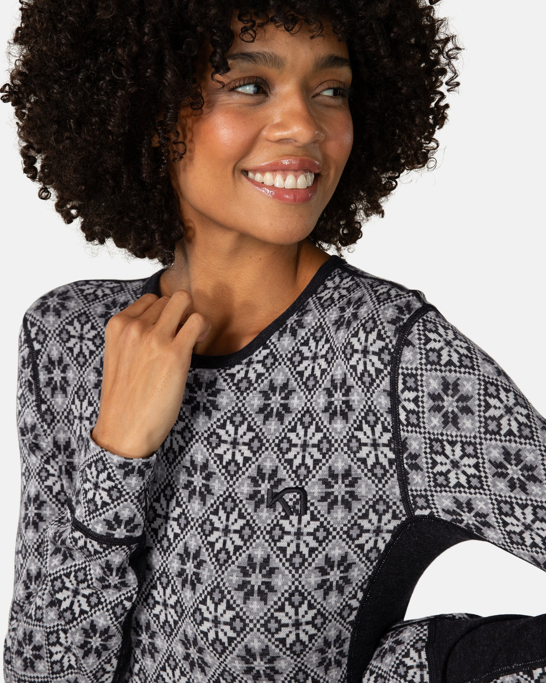 Rose Merino Long Sleeve Damen 240