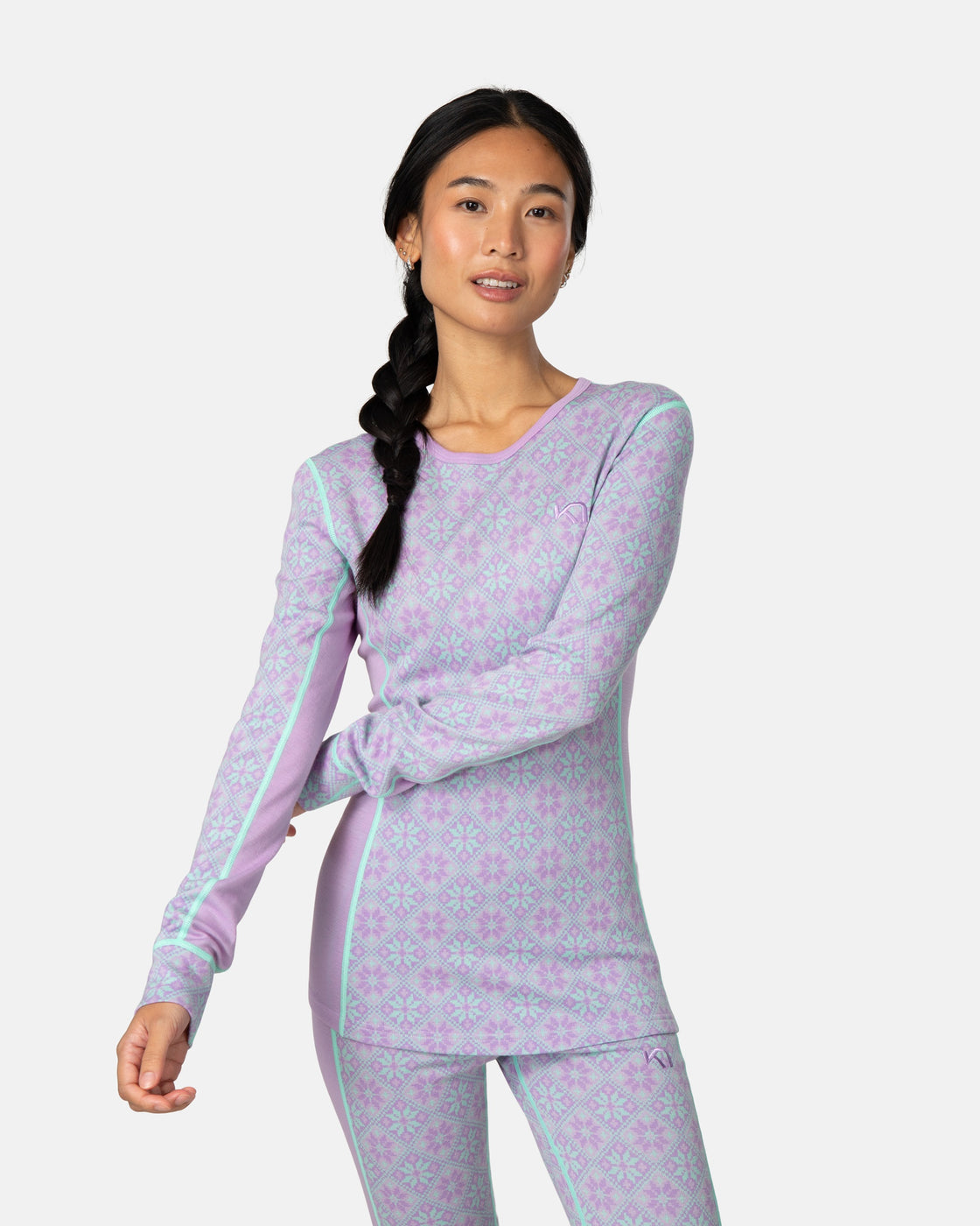 Rose Merino Long Sleeve Damen 240