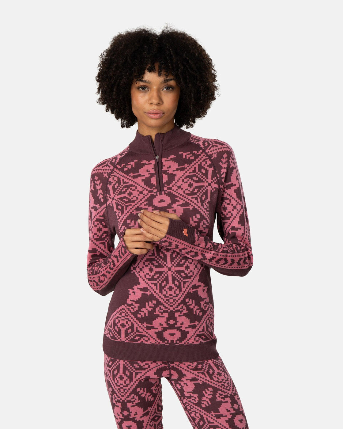 Saga Merino Half Zip ♀