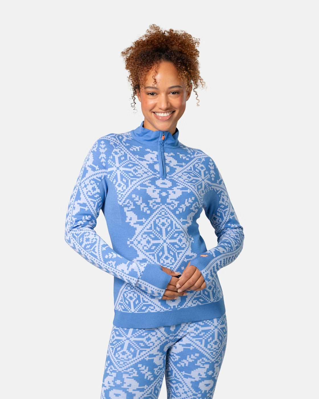 Saga Merino Half Zip ♀