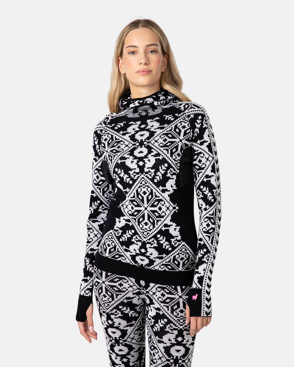 Saga Hood Merino Longsleeve ♀