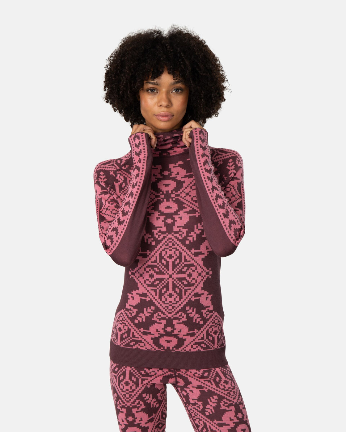 Saga Hood Merino Longsleeve ♀