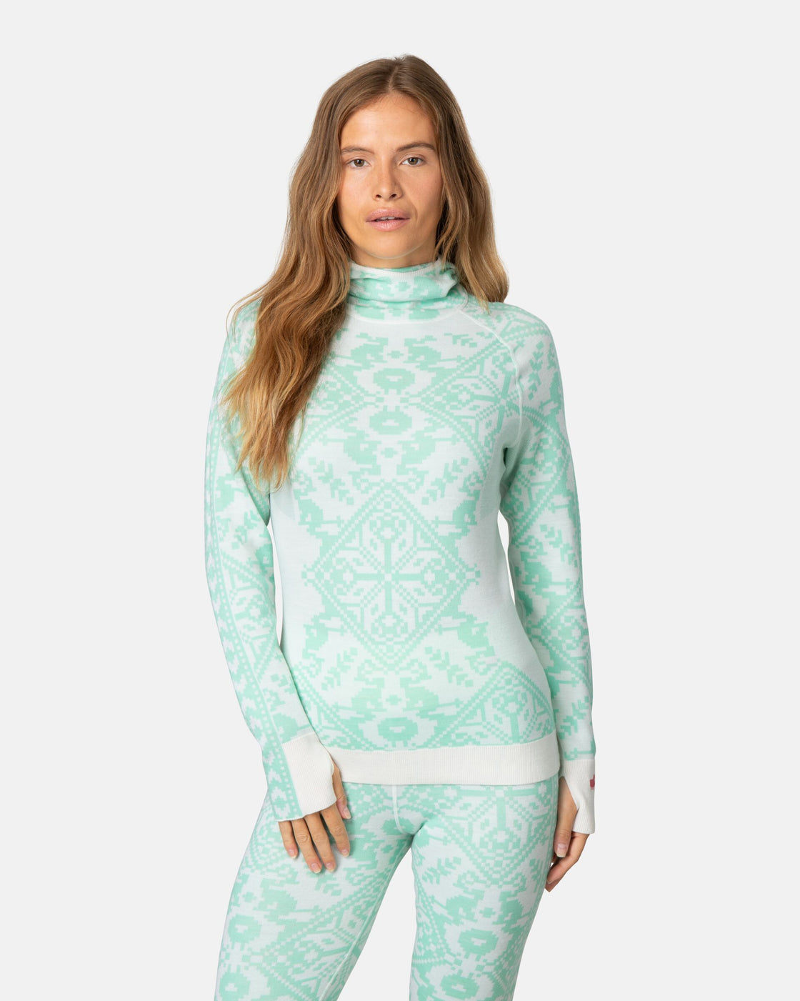 Saga Hood Merino Longsleeve ♀