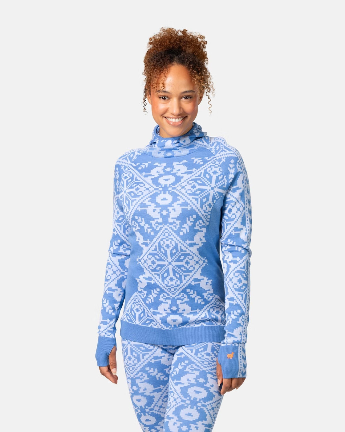 Saga Hood Merino Longsleeve ♀