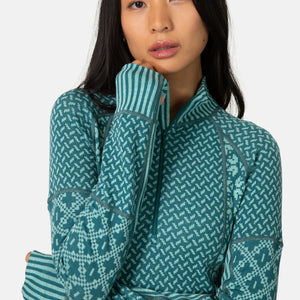 Smekker Half Zip Merino Long Sleeve ♀
