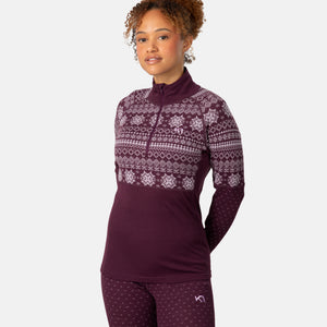 Vilma Merino Half Zip 210 women's