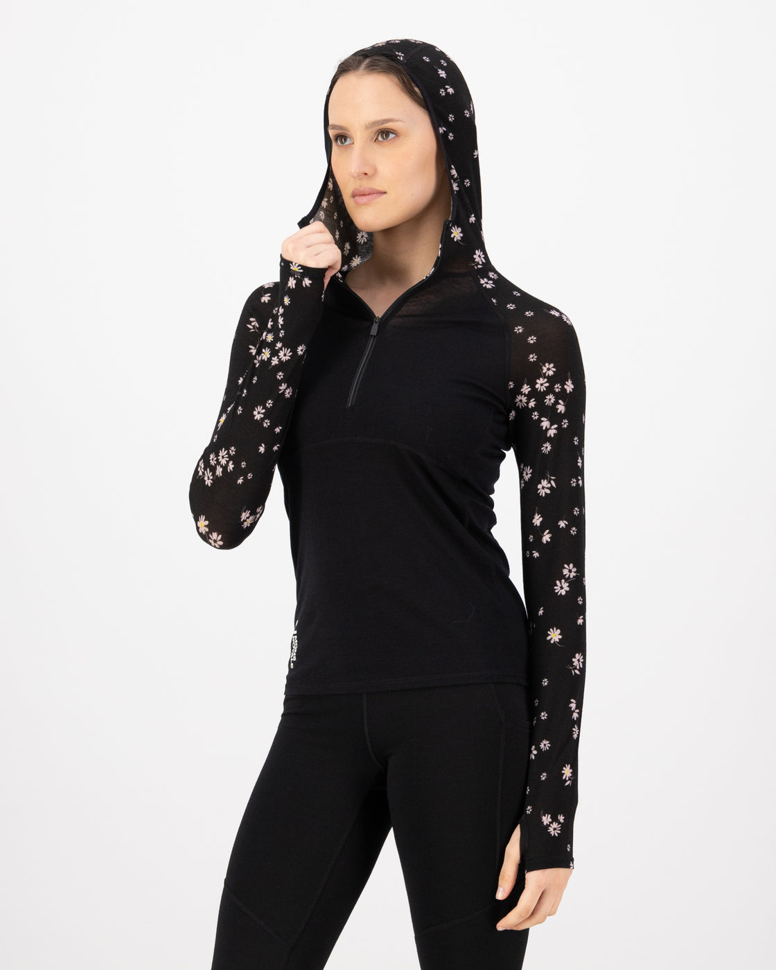 Bella Tech Hood Merino Long Sleeve ♀