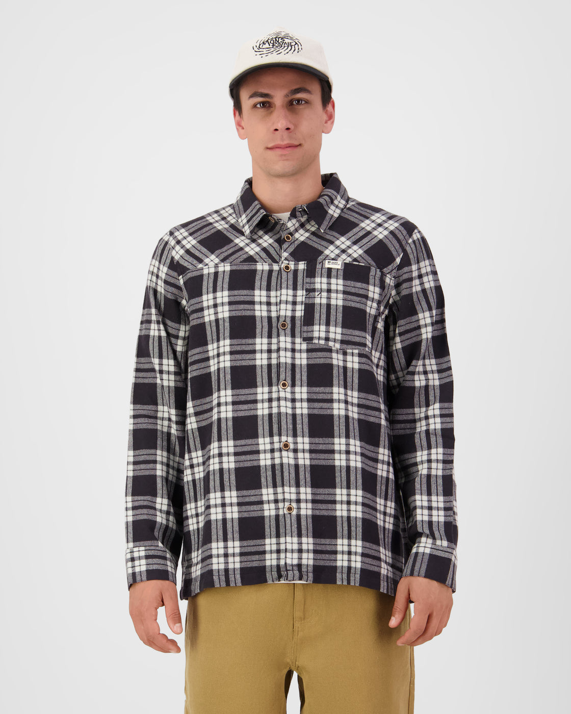 Merino Flannel Hemd Herren