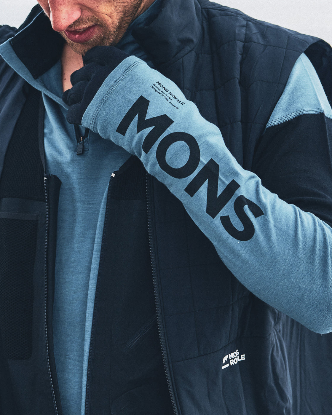 Demi-zip Olympus Thermo Merino ♂ 250