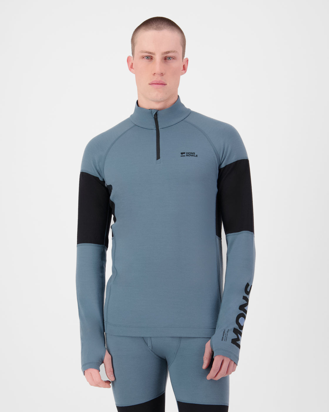 Demi-zip Olympus Thermo Merino ♂ 250