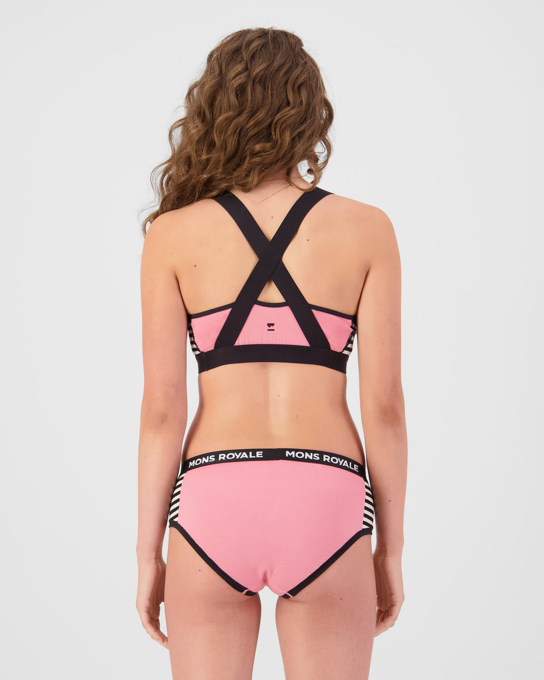 Soutien-gorge de sport en mérinos Stella X-Back