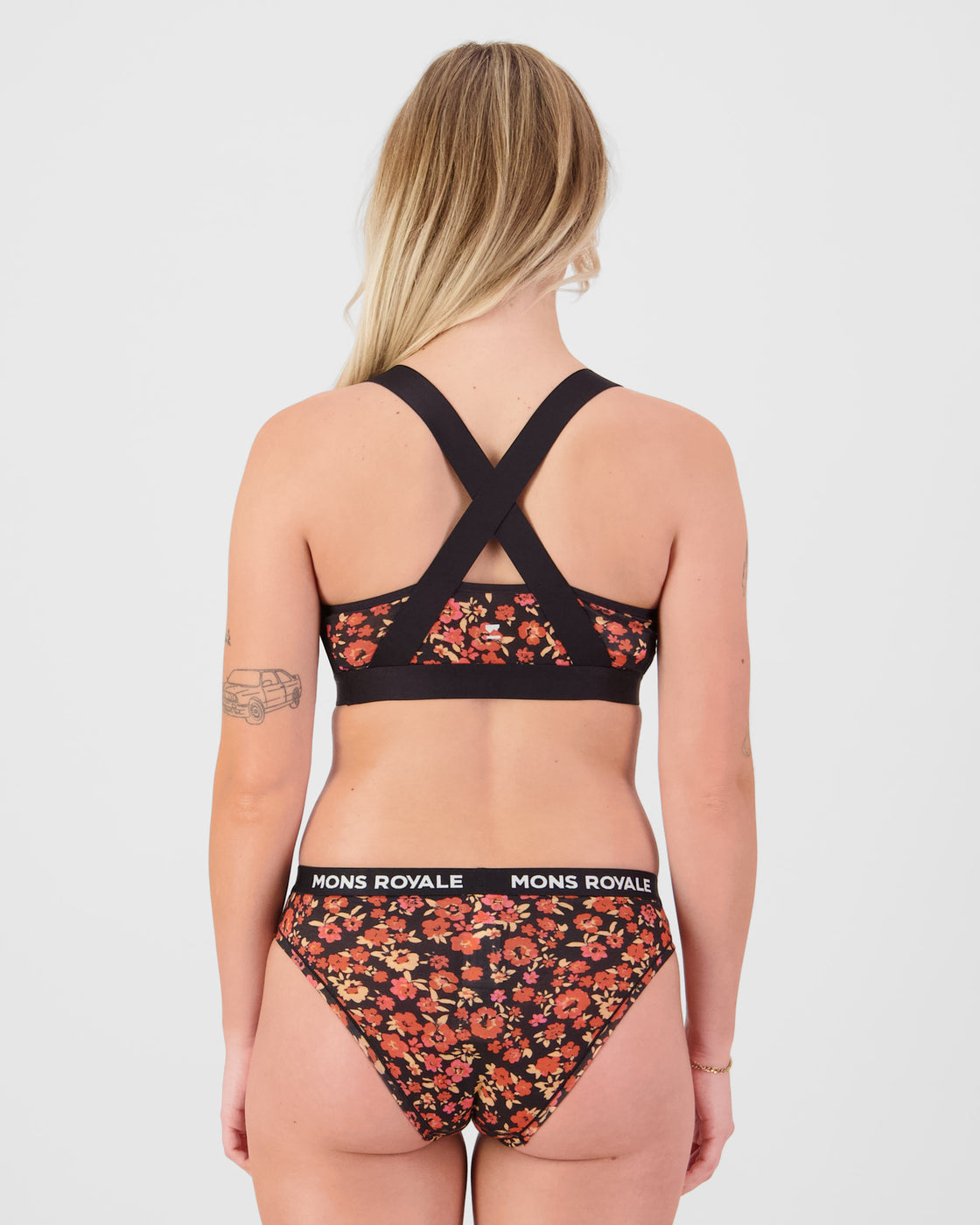 Soutien-gorge de sport en mérinos Stella X-Back