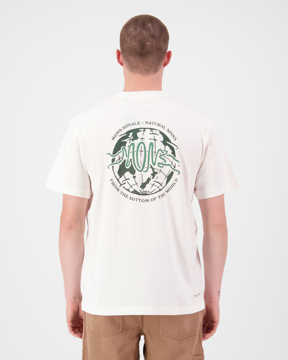 Yonder Merino Organic Cotton T-Shirt Mens