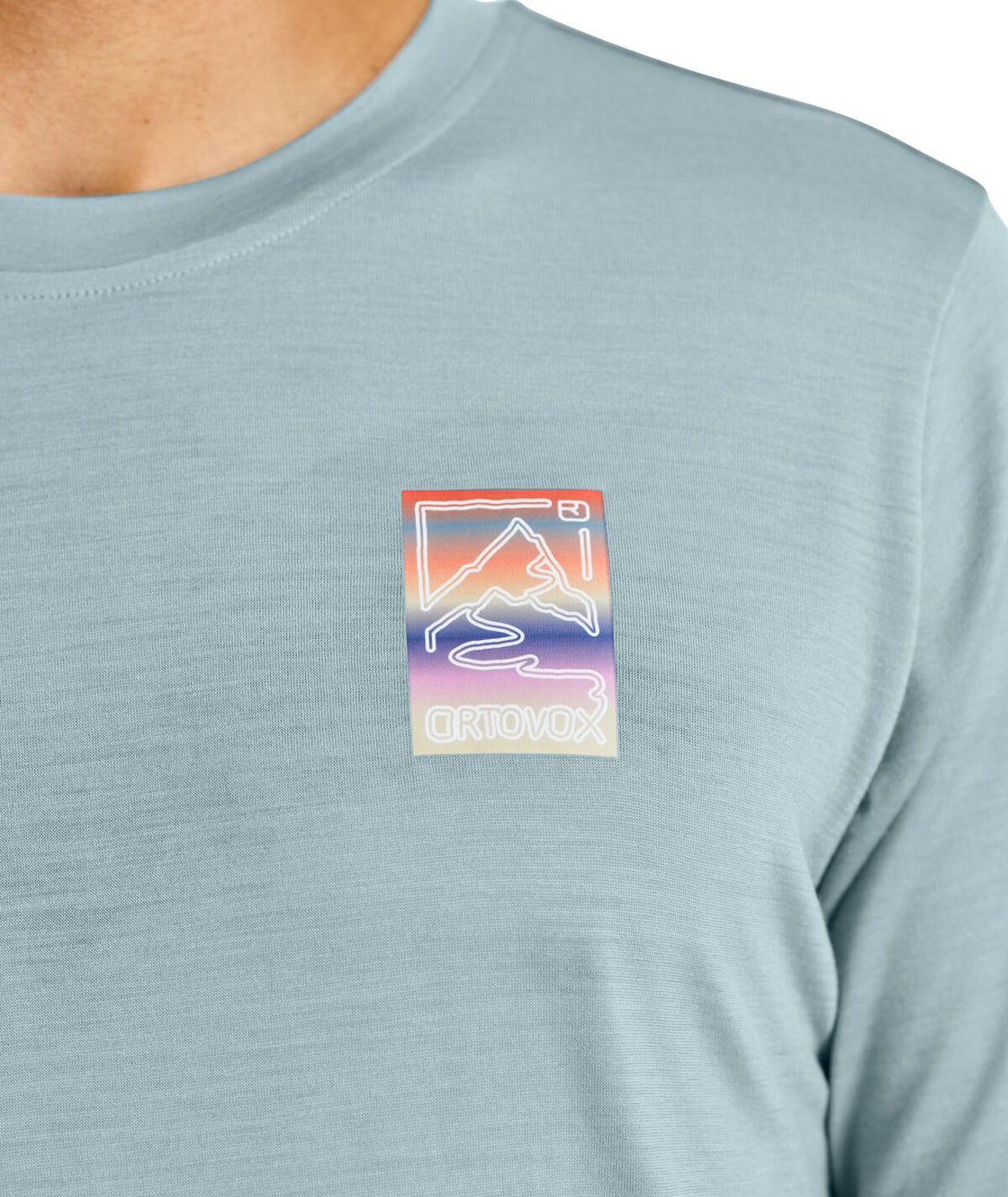 140 Cool Mountain Gradient T-Shirt ♂