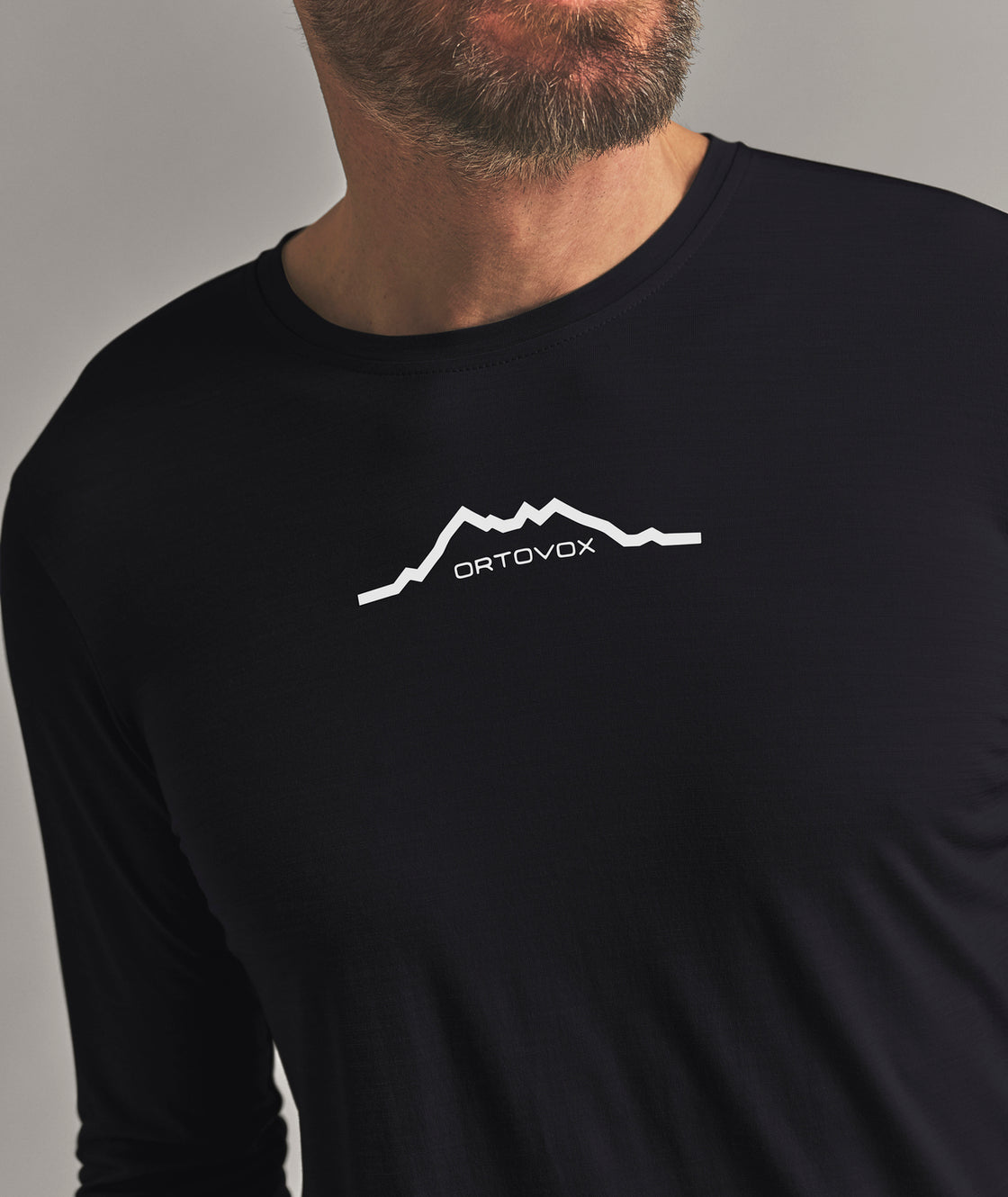 150 Cool Mountain Slihouette Manches Longues Merino-Tencel® ♂