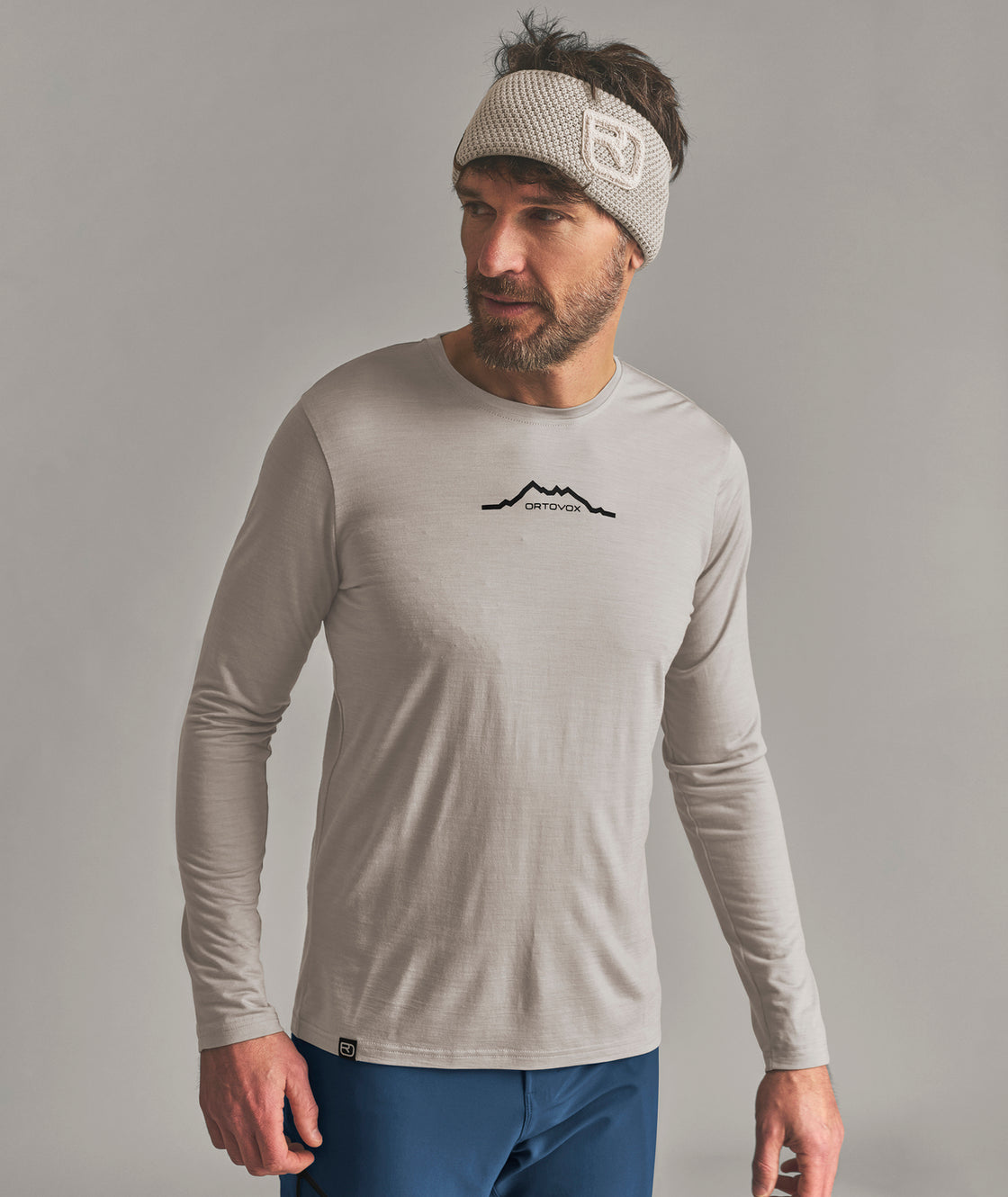 150 Cool Mountain Slihouette Manches Longues Merino-Tencel® ♂