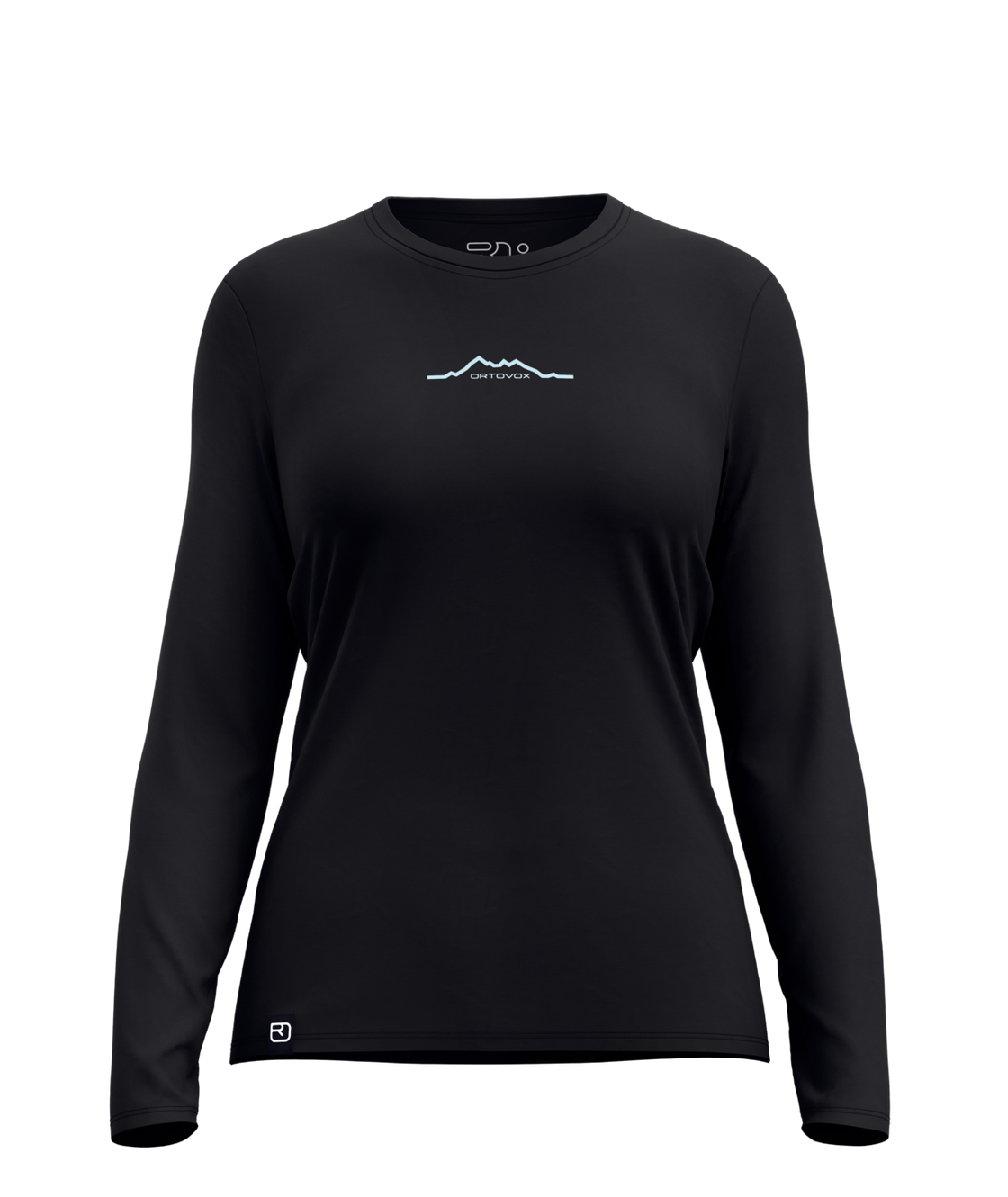 150 Merino Cool Logo Manches Longues ♀