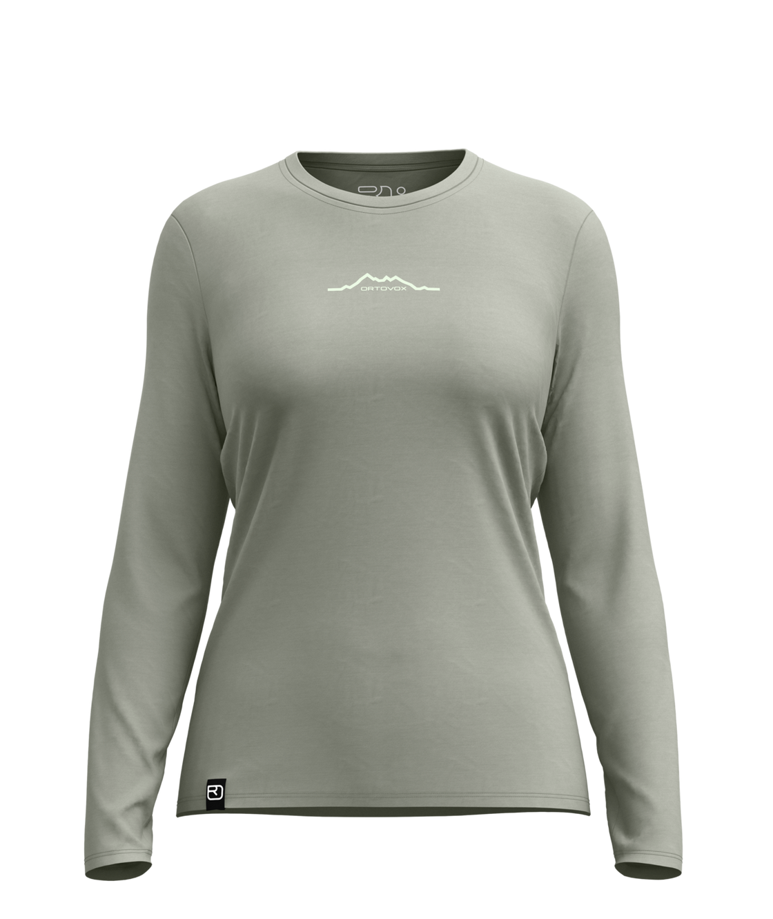 150 Merino Cool Logo Manches Longues ♀
