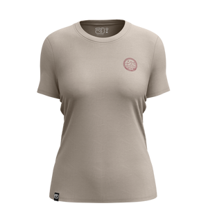 185 Merino Mountain Badge T-Shirt Damen