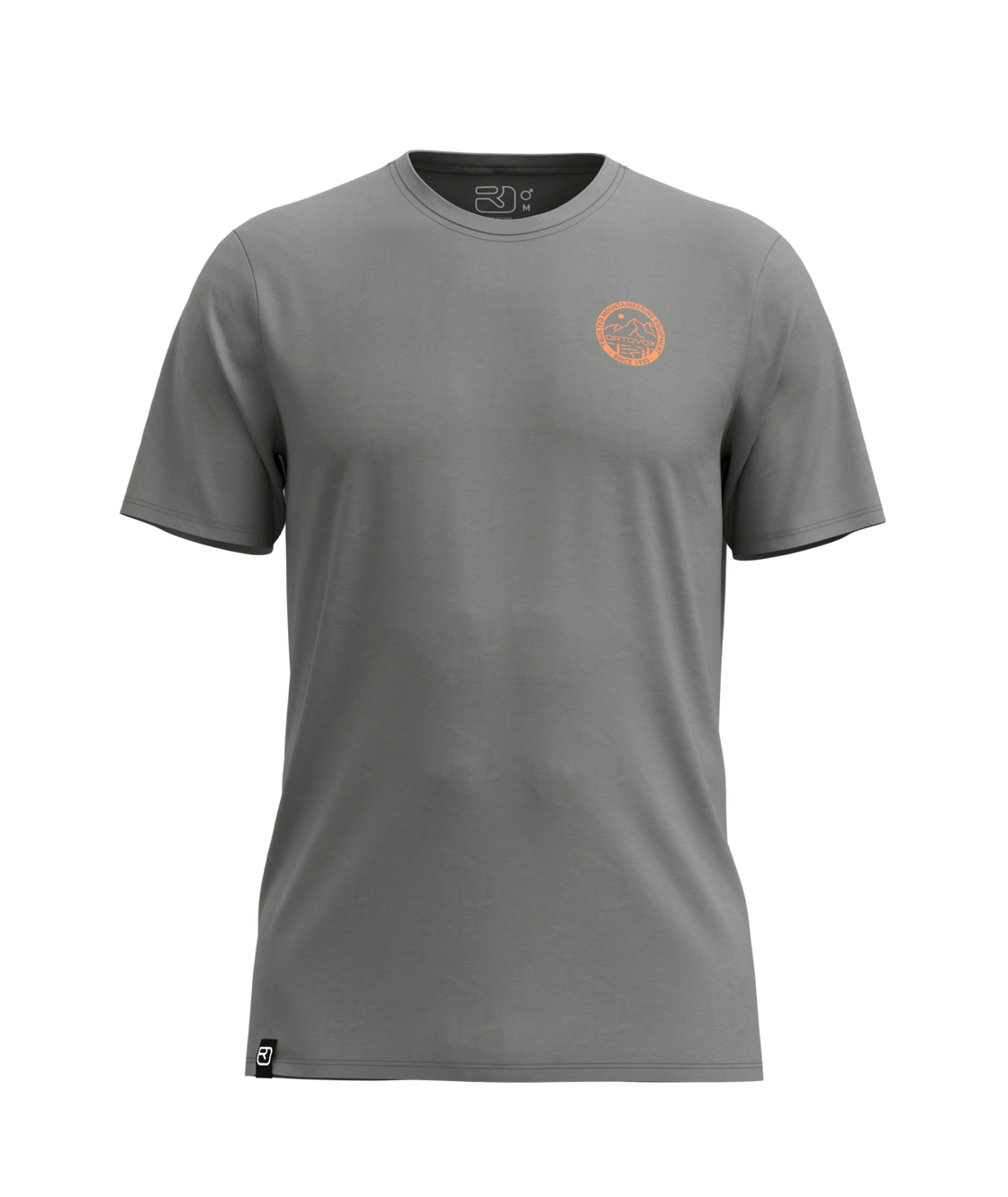185 Merino Mountain Badge T-Shirt Herren