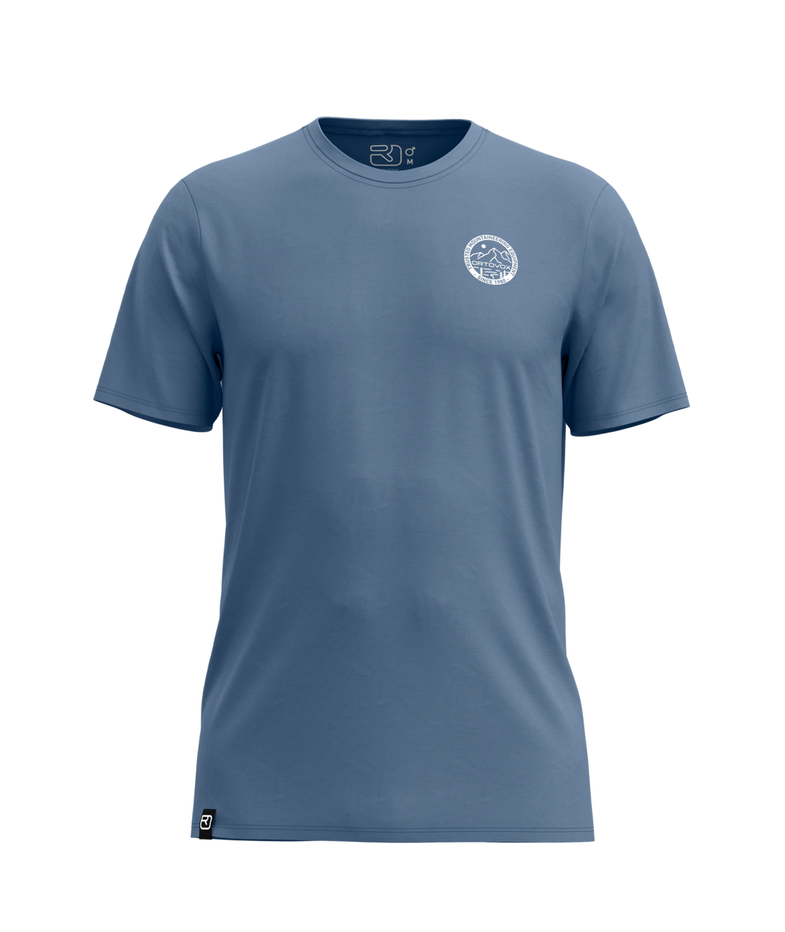 185 Merino Mountain Badge T-Shirt Herren