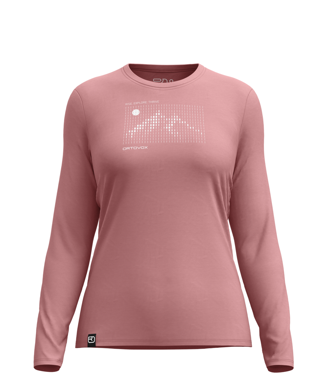 185 Merino Brand Outline Manches Longues ♀