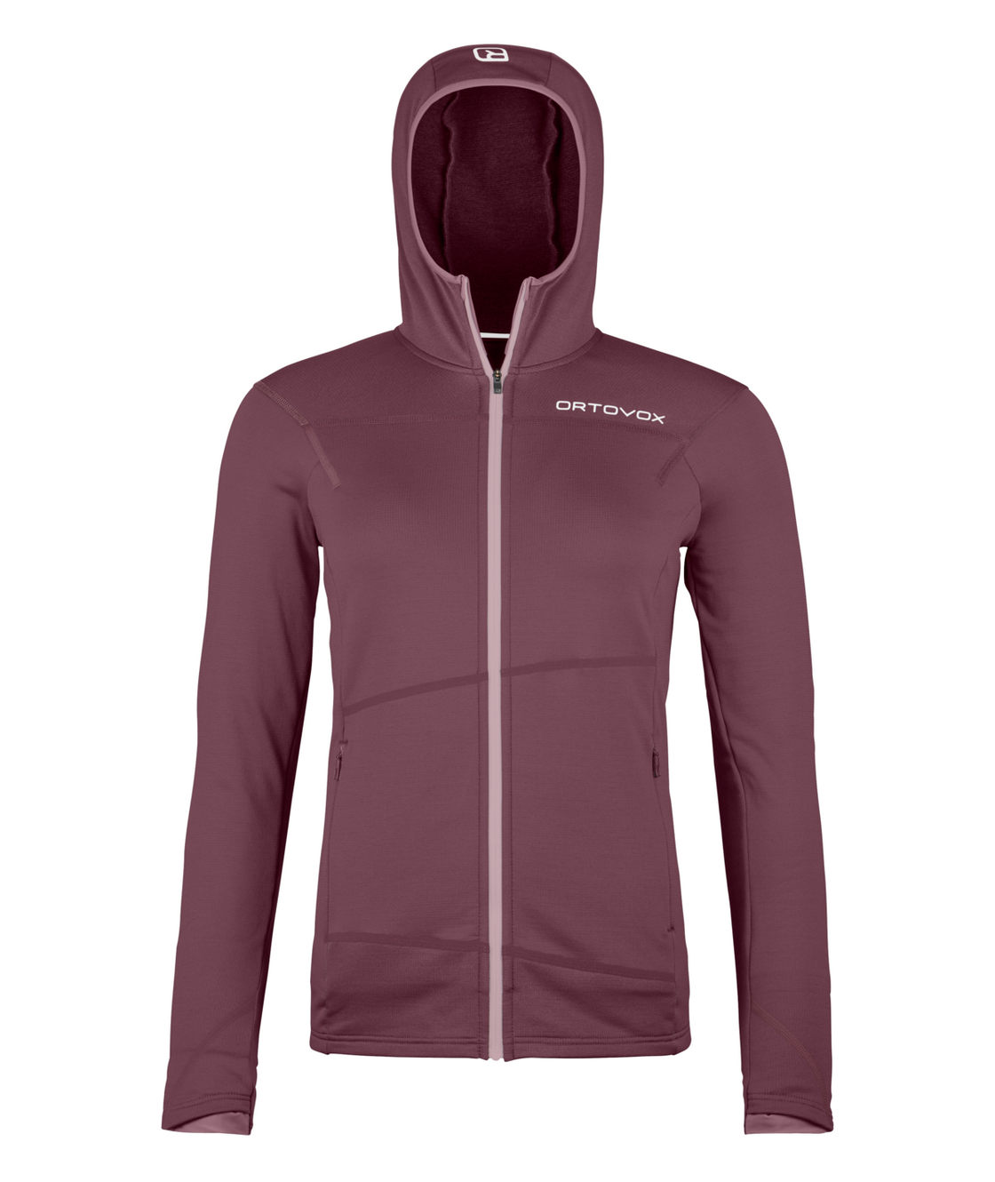 Merino Fleece Light Hoody Damen