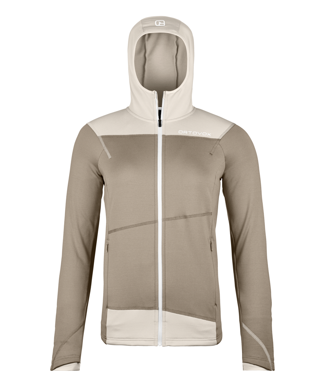 Sweat réversible zippé à capuche en polaire (Coupe-vent) pour Femme Sweat réversible zippé à capuche en polaire (Coupe-vent) pour Femme
