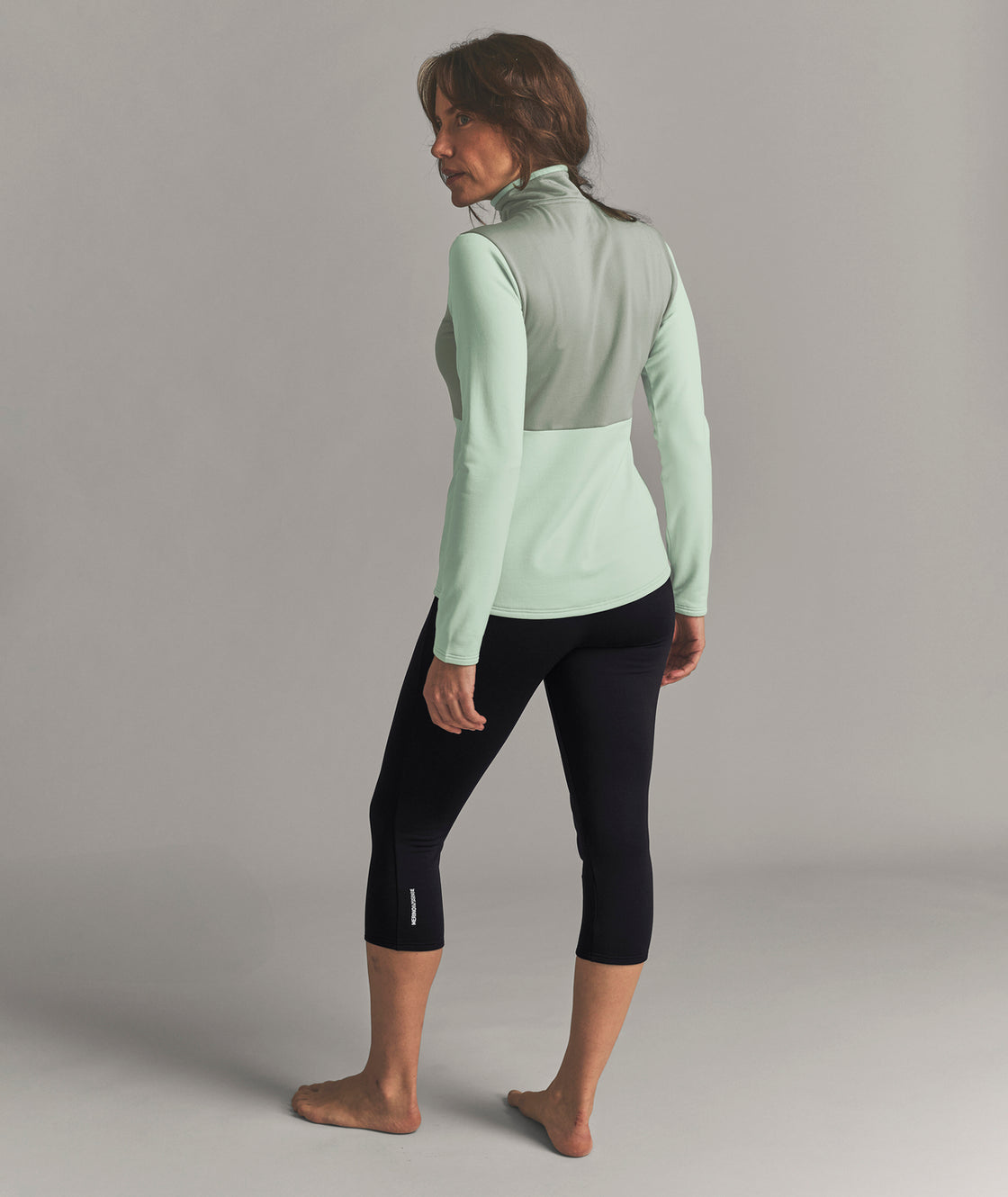 Merino Fleece Light Zip Neck Damen