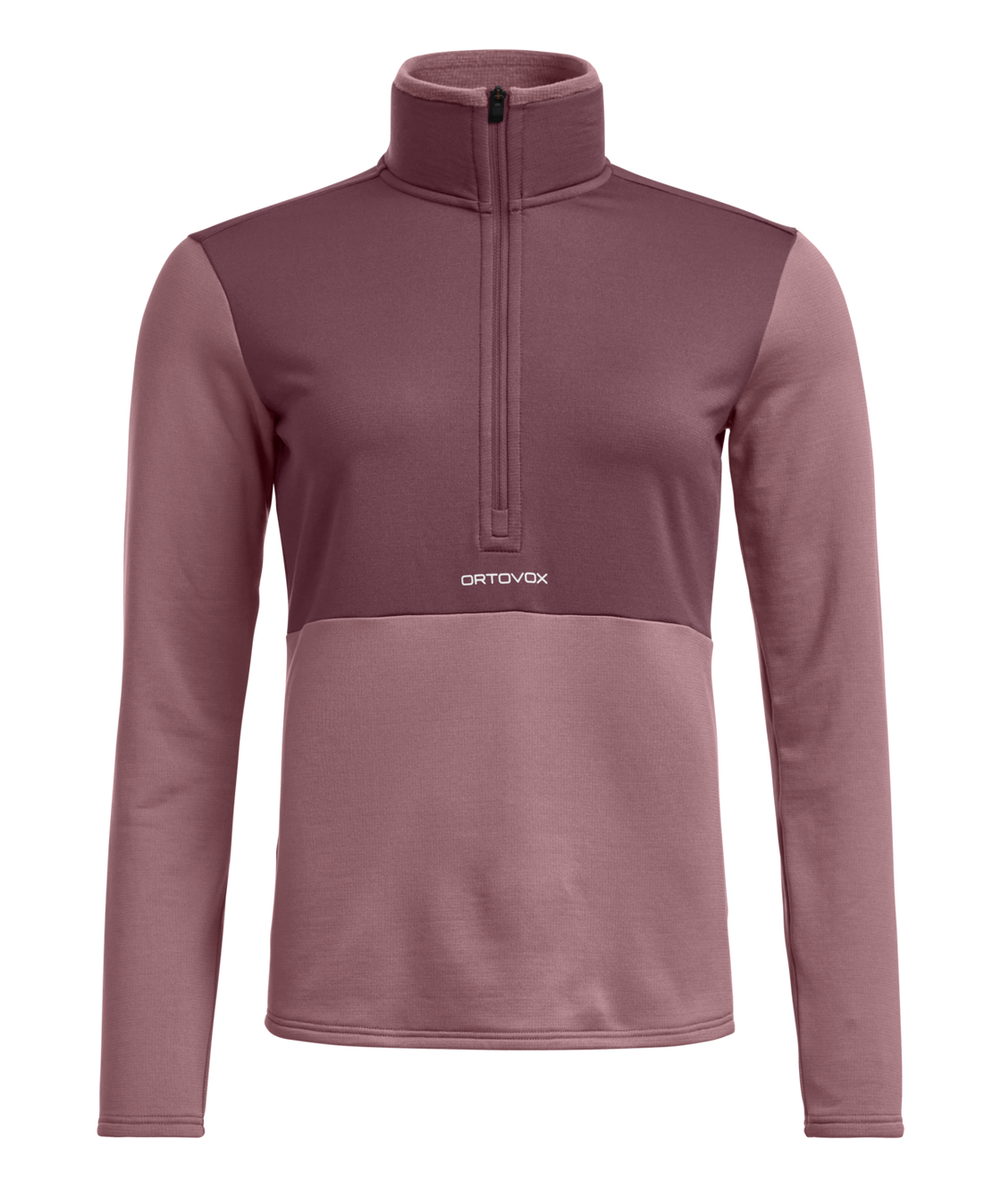 Merino Fleece Light Zip Neck Damen